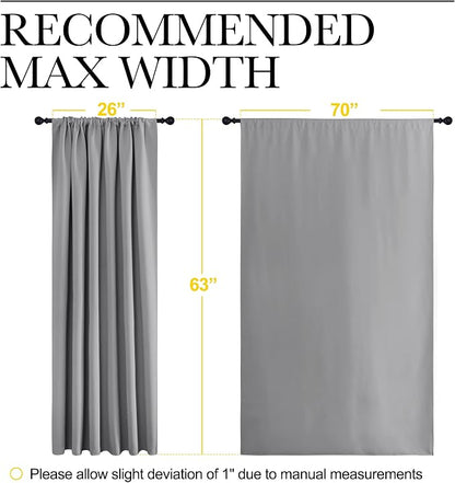 NICETOWN Short Curtains for Small Window - Image 7