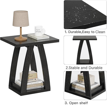 FROMJBEST End Tables Living Room, Side Table Beside Sofa, Nightstand - Image 7