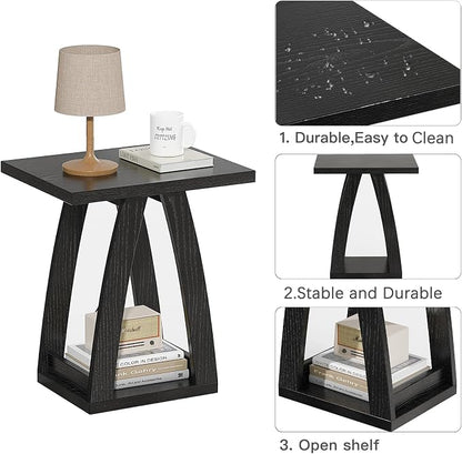 FROMJBEST End Tables Living Room, Side Table Beside Sofa, Nightstand - Image 6