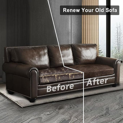 ANARACHON Leather Look Couch Cushion Covers Sofa Seat Slipcovers Sets Couches - Image 7