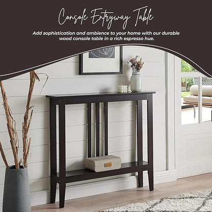 Kings Brand Furniture Narrow Console Table - Image 4