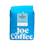 Joe Coffee Company - Half Moon Half Caffeinated Whole Bean Specialty Coffee, 5 lb Bag | NYC Roaster, Rainforest Alliance Certified, Kosher, Climate-Friendly