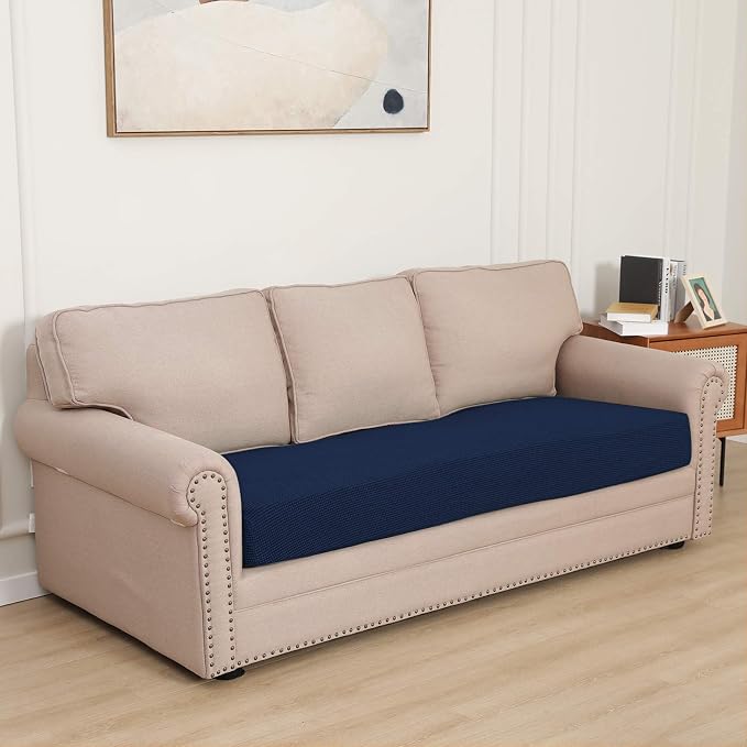 Easy-Going Stretch 1 Piece Couch Cushion Cover - Image 2
