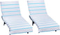 COTTON CRAFT Pool Lounge Chair Cover by COTTONCRAFT