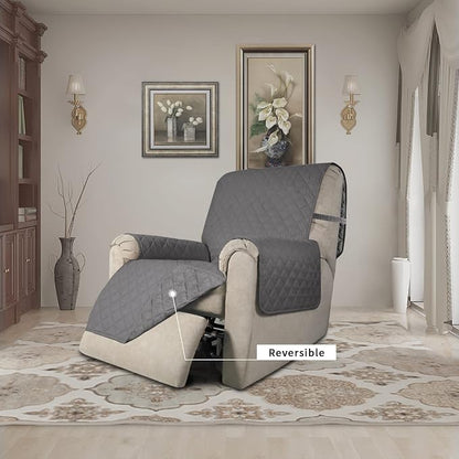 Easy-Going Reversible Couch Cover, Recliner 22 in, Water Resistant Furniture Mat - Image 2