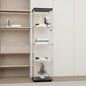 Display Cabinet with Glass Door and Lock, 4-Shelf Fast Installation Curio by glassdisplaycabinet
