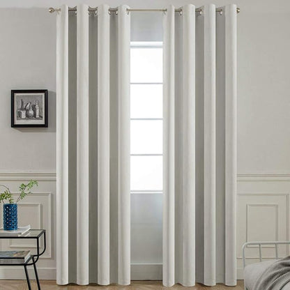 Yakamok Room Darkening Curtains 52x96 inch Length Light Beige-Living Room | 2 by Yakamok