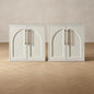 mopio Blake Storage Cabinet, Small Modular Accent Display Sideboard Buffet by MopioInc