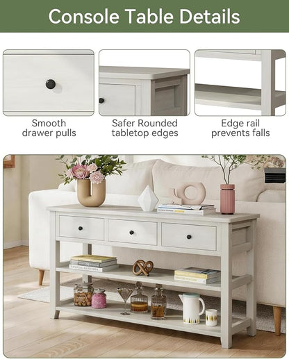 Karl home Console Table Entryway Desk, Sofa Side Table - Image 6