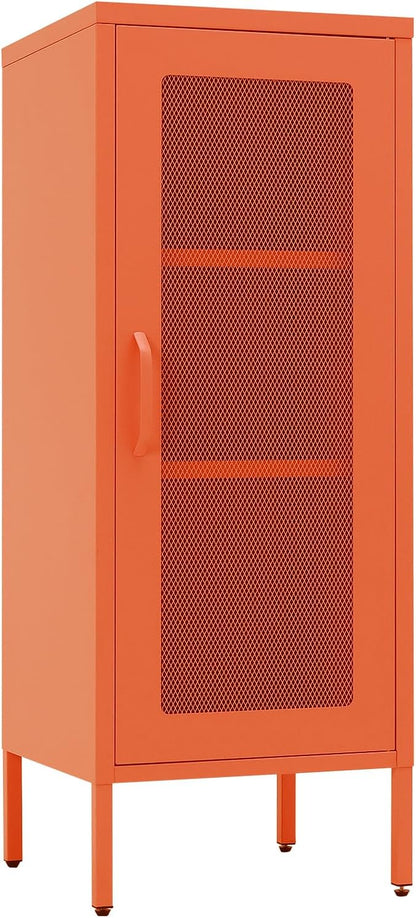 Slim Metal Storage Cabinet by Albad
