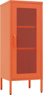 Slim Metal Storage Cabinet by Albad