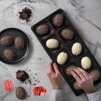 Halloween Molds Silicone for Chocolate 2 Pack, 3D Halloween Chocolate Candy Brain Mold for Cake Cupcake Decorating 12 Cavity