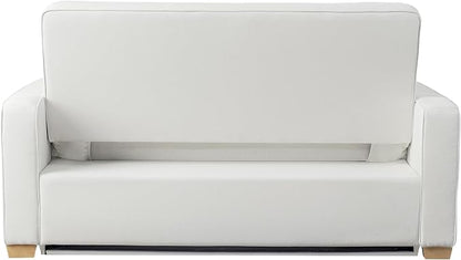 Serta® Ainsley Convertible Loveseat Sleeper Sofa – 3-in-1 Loveseat, Lounger & - Image 4