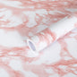 practicalWs White/Pink Marble Contact Paper Granite Peel and Stick Countertops by practicalWs