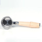 58mm Espresso Tool Set for Breville Dual Boiler, Oracle Jet, and Oracle Touch: Maple Bottomless Portafilter, Calibrated Tamper, Dosing Funnel with Puck Screen, and Adjustable Distributor