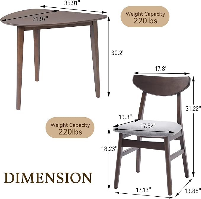 3-Piece Modern Table Set - Image 3