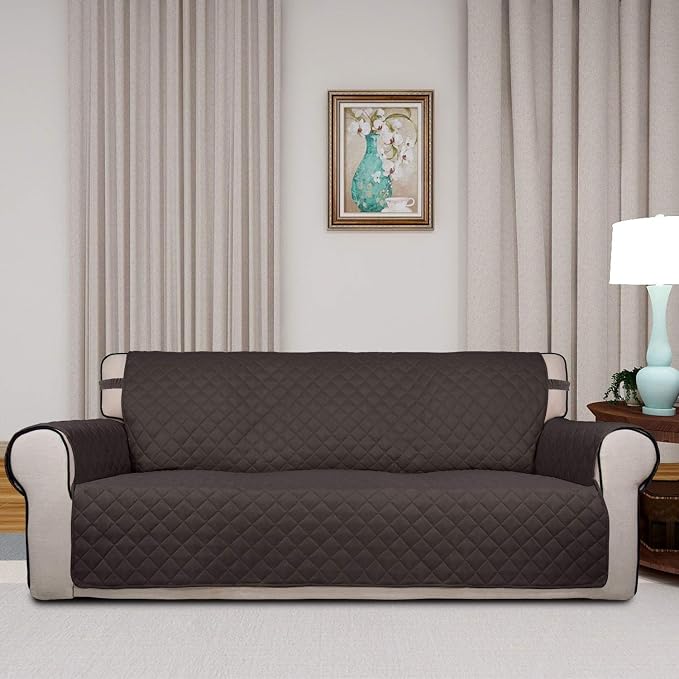 PureFit Reversible Quilted Sofa Cover Dog Couch Covers - Image 2