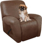 ANARACHON Leather Look Oversize Recliner Chair Covers, Thick 4 Pieces Recliner by ANARACHON