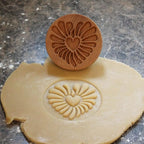 Wood Cookie Stamp, 2.5 Inch (Heart Love CS-054)