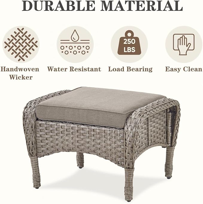 Belord Expansive 10 Pieces Outdoor Patio Furniture Set - Image 6