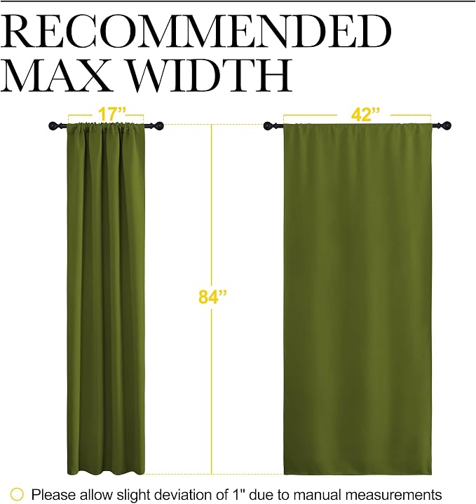 NICETOWN Christmas Decoration Blackout Curtain - Image 6