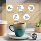 InfuSio Coffee Pods 96 Count Italian Roast Dark Roast Single serve Coffee pods for Keurig K Cups Brewers - InfuSio Premium Roasted Keurig 2.0 Compatible