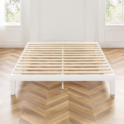 Mellow Naturalista Classic 12 Inch Solid Wood Platform Bed - Image 4