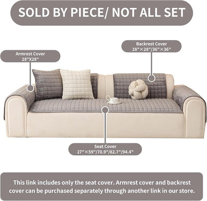 Velvet Couch Covers for Dogs, Dog Sectional Couch Covers, Pet Couchs Cover for - Image 2