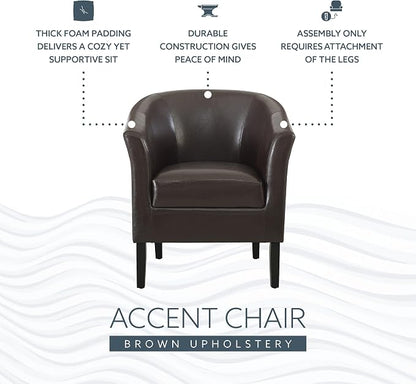 Linon Home Dcor Linon Home Decor Simon Club Chair - Image 12