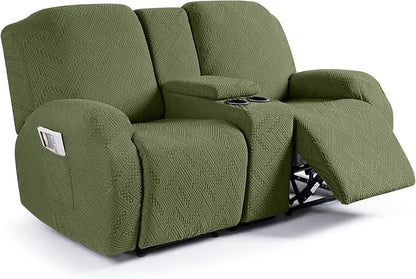 Ruaozz Loveseat Recliner Covers by RuaozzFurnitureCovers