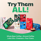 Copper Cow Premium Pour Over Single-Serve Vietnamese Coffee | Classic Black | Includes 8 coffees
