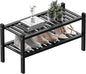 ROMGUAR CRAFT 2 Tier Bamboo Shoe Rack by ROMGUAR+CRAFT