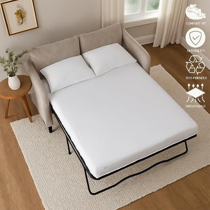 Yarns of Cotton Sleeper Sofa Bed Sheet Set - Image 6