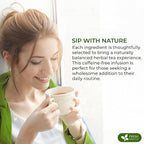 FreshDrinkUS, Premium 30 Tea Bags Glucose Functional Tea – Herbal Blend with Gymnema, Cinnamon, Bitter Melon, Tulsi & More –– Caffeine-Free. Sugar-Free. Gluten-Free. Vegan