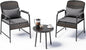 Jing's Villa 3-Piece Outdoor Bistro Set by JingsVillaOutdoorFurniture