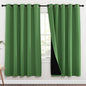 NICETOWN Full Shade Curtain Panels, 70 x 72 inch, Forest Green, Pair of Energy by NICETOWN
