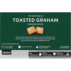 Starbucks K-Cup Coffee Pods, Toasted Graham Flavored Coffee, Naturally Flavored, 100% Arabica, 6 boxes (60 pods total)