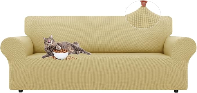 LURKA Stretch Sofa Slipcovers 1 Piece Couch Covers by LURKA