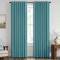 MIULEE 100% Blackout Linen Curtains by MIULEE