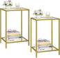 HOMSHO Side Tables Set of 2, End Tables by HOMSHO