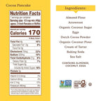 Simple Mills Cocoa Pancake and Waffle Mix, Just add Water, Gluten Free, Paleo Friendly, Breakfast, 10 oz (3 pack)