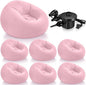 Realspring 6 9 12 Pcs Inflatable Bean Bag Chairs by Realspring