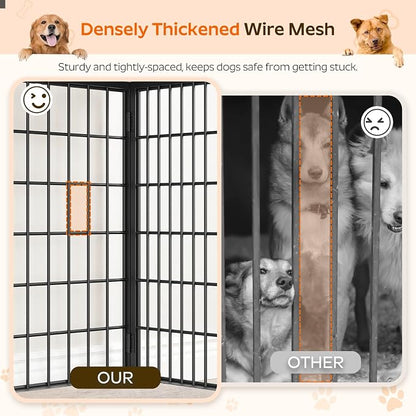 YATINEY Foldable Dog Crate Furniture, Dog Crate - Image 6