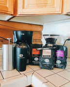 Vanilla Bean Flavored Coffee SWP Decaf, Specialty Arabica Coffee, Medium Roast, 12 ounce, Automatic Drip (Ground)