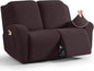 TAOCOCO Recliner Loveseat Slipcover, 6 Pieces Dual Recliner Sofa Covers by TAOCOCO