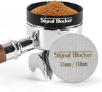 51mm Espresso Dosing Funnel & 51mm Puck Screen for Breville: Magnetic Coffee Dosing Ring Aluminium Metal - Reusable 1.7mm Thickness 150μm Puck Screen 316 Stainless Steel | Fits 51mm Portafilter