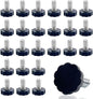 WAFJAMF 24 PCS 5/16‘’ UNC Thread Adjustable Furniture Levelers Screw in Threaded by WAFJAMF