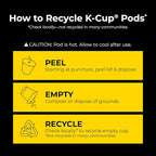 Chock full o’Nuts Midtown Manhattan Keurig K-Cup Pods for Keurig Brewers – Premium Arabica, Medium Roast – Single Serve – 1 Pack of 12 K-Cup Pods