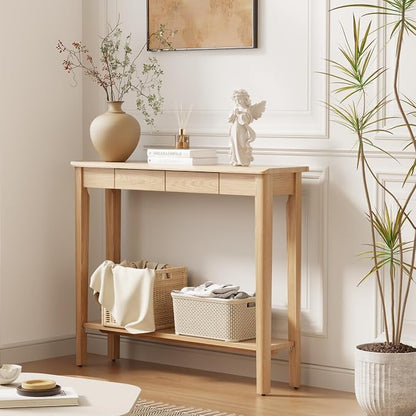 AQIMUELE Wood Console Table - Image 7