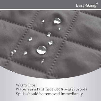 Easy-Going Recliner Chair Slipcover Reversible Sofa Cover Water Resistant Couch - Image 4